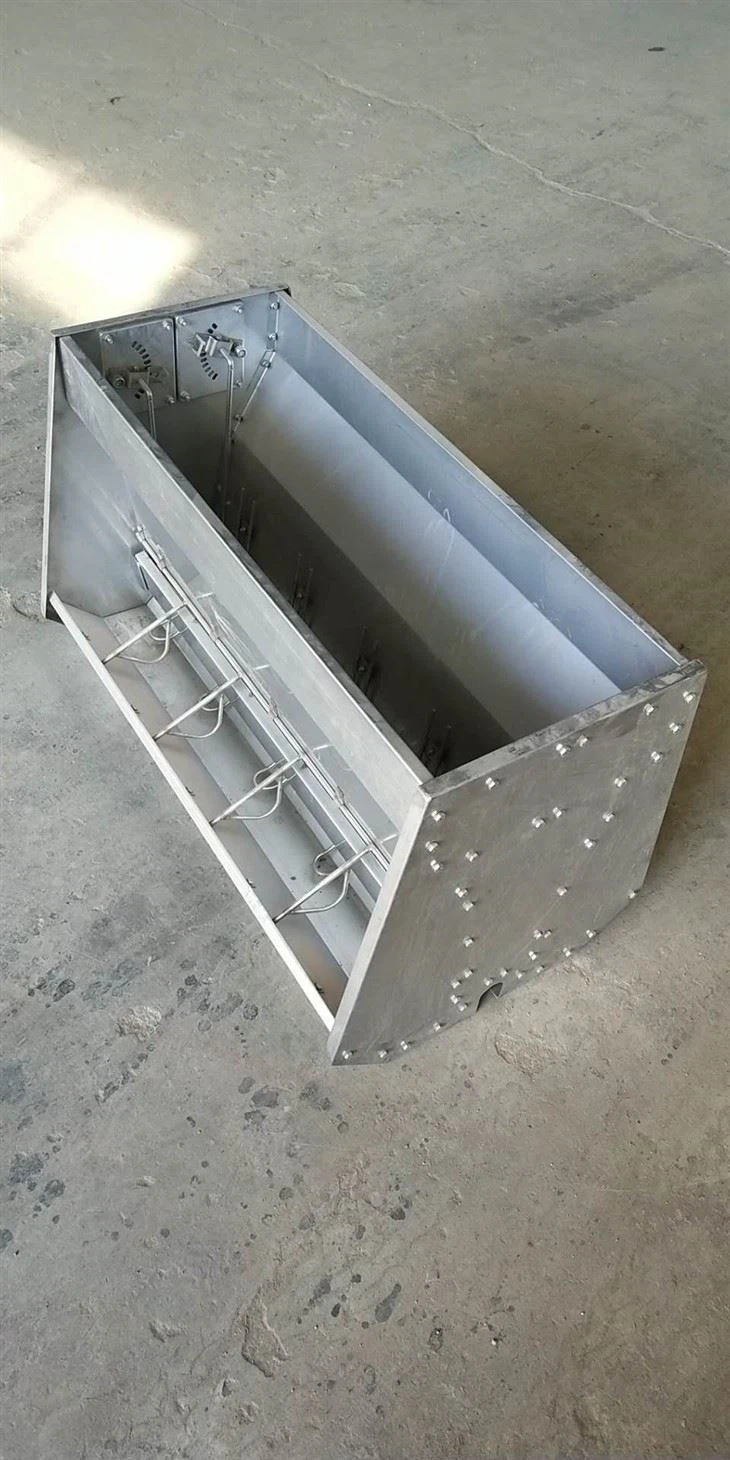 Pengumpan Babi Stainless Steel Untuk Babi Gemuk